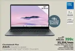 El Corte Inglés Asus - chromebook plus oferta