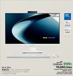 El Corte Inglés Asus - all in one oferta