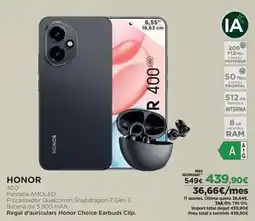 El Corte Inglés Honor oferta