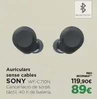El Corte Inglés Sony - auriculars sense cables wf-c710n oferta