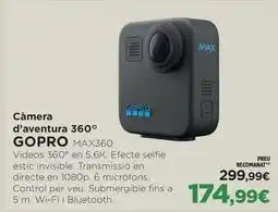 El Corte Inglés Gopro - camera d'aventura 360 oferta