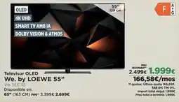 El Corte Inglés Loewe - televisor oled oferta