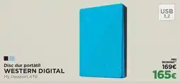 El Corte Inglés Western digital - disc dur portàtil oferta