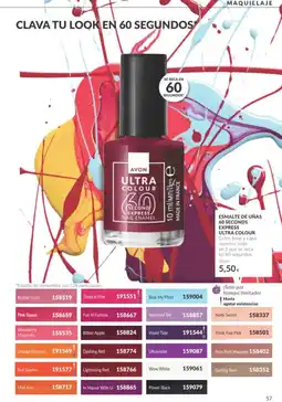 AVON Avon ultra colour 60 second express nail enamel oferta
