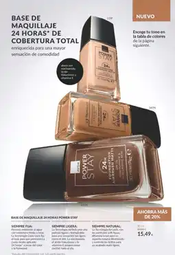 AVON Avon base de maquillaje 24 horas power stay oferta