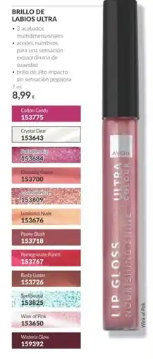 AVON Avon brillo de labios ultra oferta