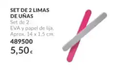 AVON set de 2 limas de uñas oferta