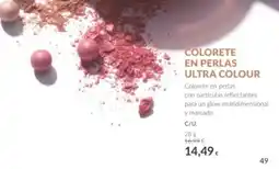 AVON Colorete en perlas ultra colour oferta