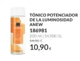 AVON anew tónico potenciador de la luminosidad oferta