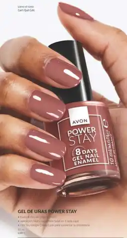 AVON Avon gel de uñas power stay oferta
