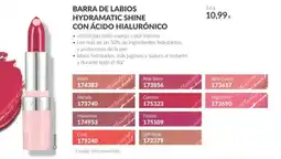 AVON Barra de labios hydramatic shine con acido hialuronico oferta