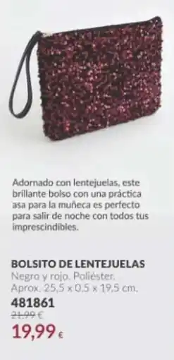 AVON Bolsito de lentejuelas oferta