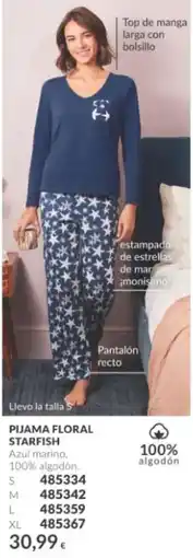 AVON Pijama floral starfish oferta