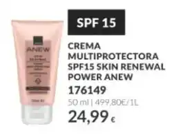 AVON anew crema multiprotectora spf15 skin renewal power anew oferta