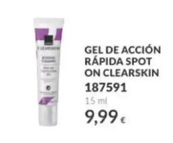 Clearskin gel de acción rápida spot