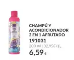 AVON Owlet champú y acondicionador 2 en 1 afrutado oferta