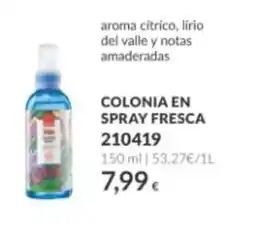 AVON colonia en spray fresca oferta