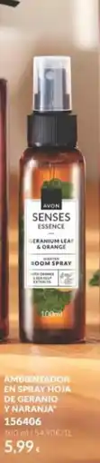 AVON Avon senses essence geranium leaf & orange oferta