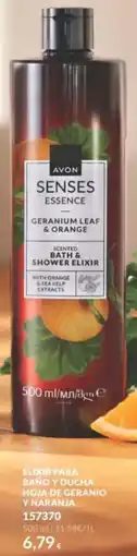 AVON Avon senses essence geranium leaf & orange oferta