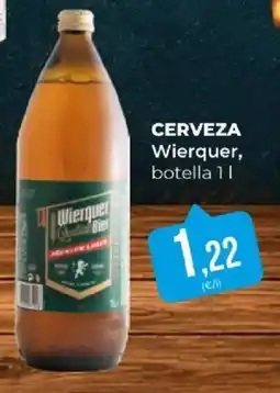 SPAR Wierquer cerveza oferta
