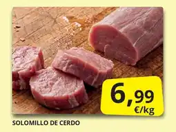 Supermercados MAS Solomillo de cerdo oferta