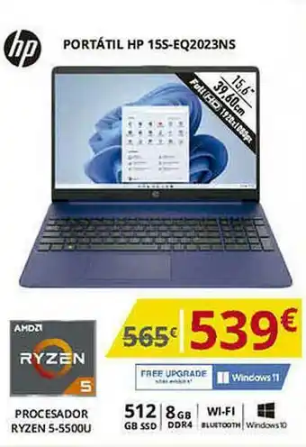 Dynos Informática Hp Portátil Hp 15s-eq2023ns oferta