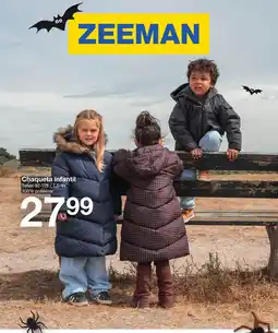 Zeeman Chaqueta infantil oferta