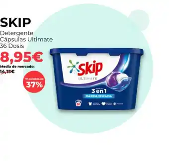 Skip Detergente Cápsulas Ultimate