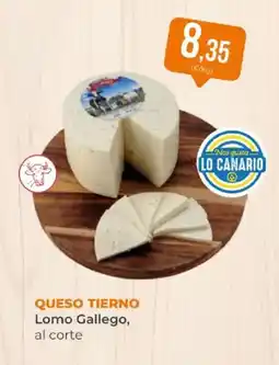 SPAR Queso tierno lomo gallego, al corte oferta