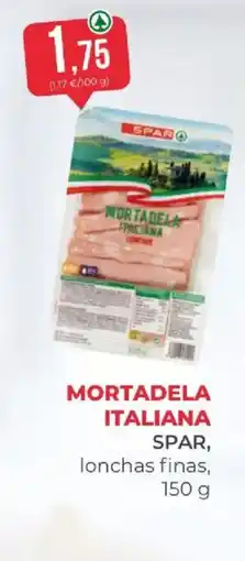 SPAR spar mortadela italiana oferta