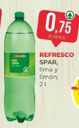 SPAR spar refresco lima y limon oferta