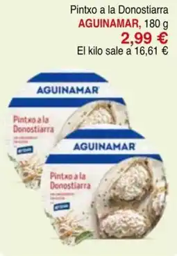 Masymas Aguinamar pintxo a la donostiarra oferta