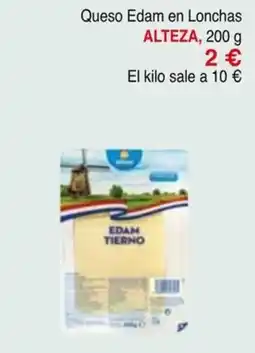 Masymas Edam queso en lonchas oferta