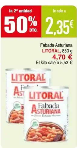 Masymas Litoral fabada asturiana oferta
