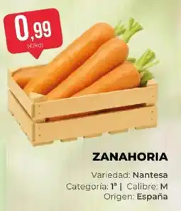 SPAR ZANAHORIA oferta