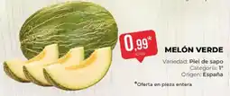 SPAR Melón Verde oferta