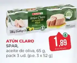 SPAR Atún claro oferta