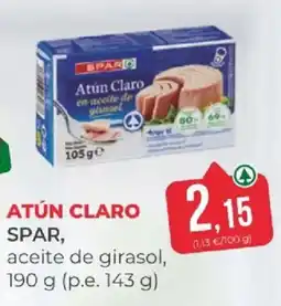 SPAR spar atún claro oferta