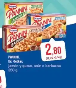 SPAR Pannini jamón y queso, atún o barbacoa oferta