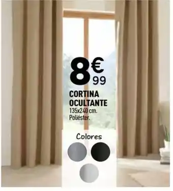 Cortina ocultante