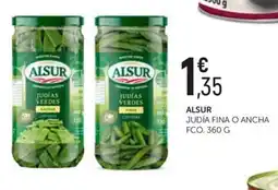 Comerco Cash & Carry Alsur judía fina o ancha oferta