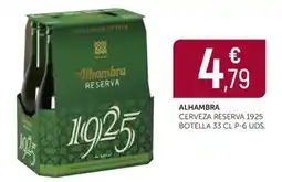 Comerco Cash & Carry Alhambra cerveza reserva 1925 oferta