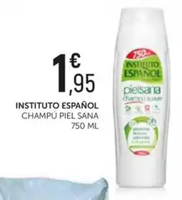 Comerco Cash & Carry Instituto Español champú piel sana oferta