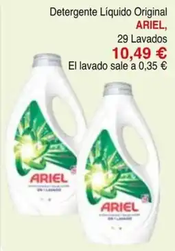 Masymas Detergente Líquido Original Ariel oferta