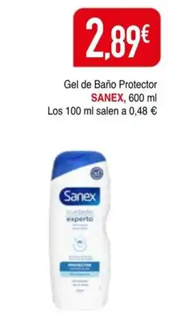 Masymas Sanex gel de baño protector oferta