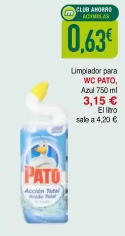 Masymas Pato limpiador para wc oferta