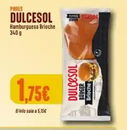 SPAR Dulcesol hamburguesa brioche oferta