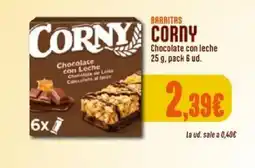 SPAR Corny barritas chocolate con leche oferta