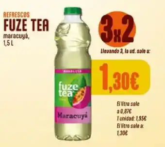 Fuze tea refrescos maracuyá