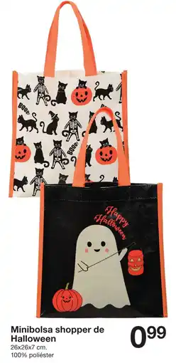 Zeeman Minibolsa shopper de Halloween oferta